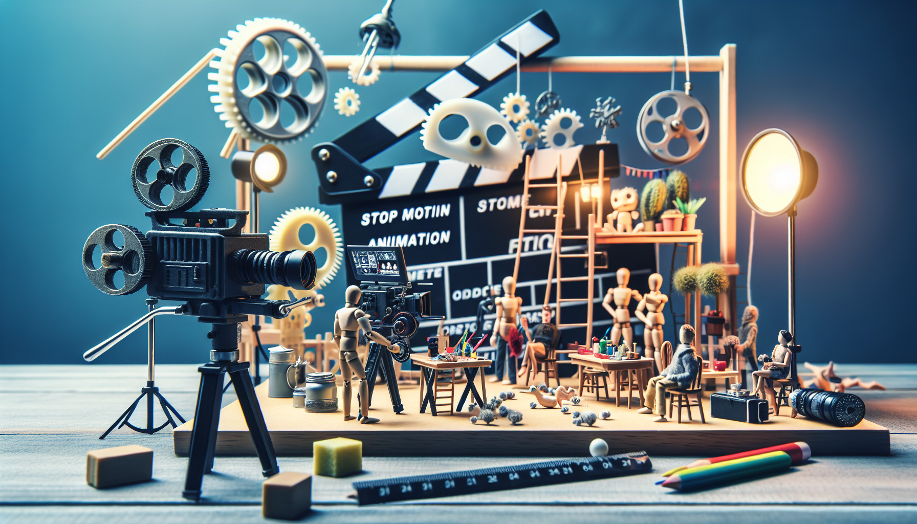 Stop Motion Animation Skab Magiske Film Med Teknik Stop Motion Animation Skab Magiske Film Med Teknik